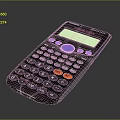 Casio Scientific Calculator As Daily Essential With Black Body Colorful Buttons And Clear Screen
