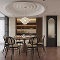 Warm Modern Wood Tone Living And Dining Room Interior Design With Cozy Home Furnishings