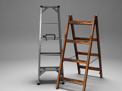 modern ladder folding escalator 3d model modern ladder folding escalator 3d model