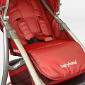 Red Babyhood Lightweight Foldable Baby Stroller With Comfortable Seat And Wheels