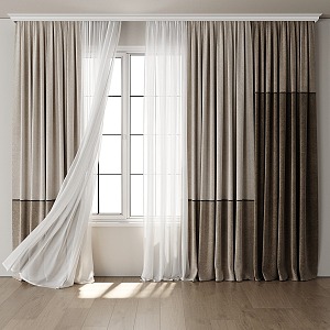 Interior Curtain 136 3d model