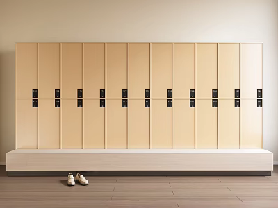 Public Space Locker Wardrobe Storage Cabinet Pier Cabinet Shoe Changing Cabinet Shoe Cabinet 3d model