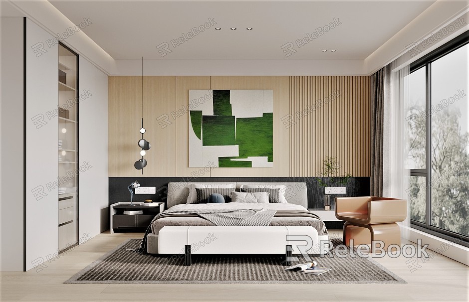 Modern Bedroom model