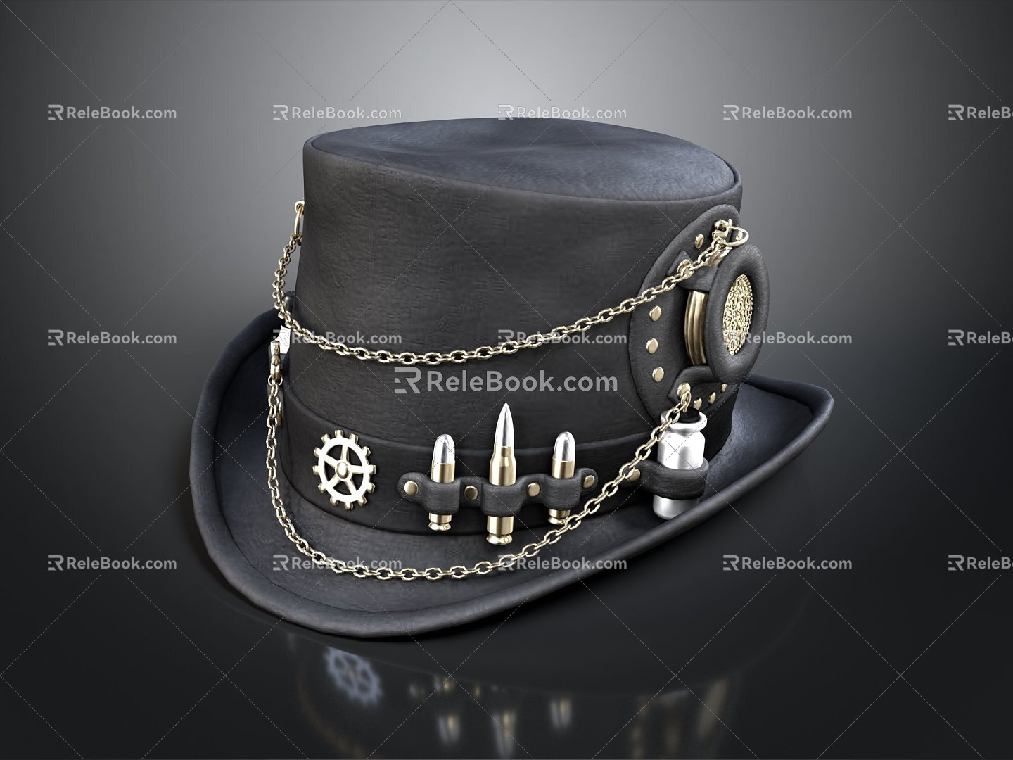 Hat Hat Realistic Game Item 3d model