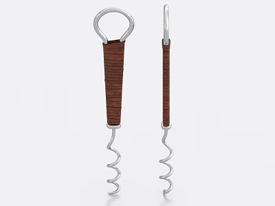 Wine Bottle Opener Bottle Opener 3d model