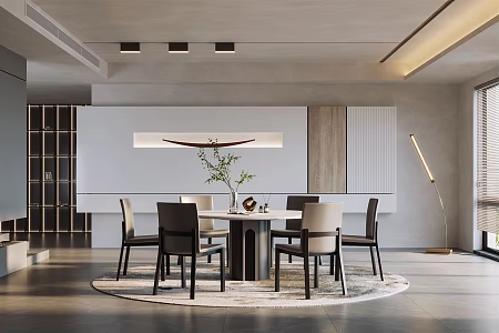 Modern Restaurant 3d model