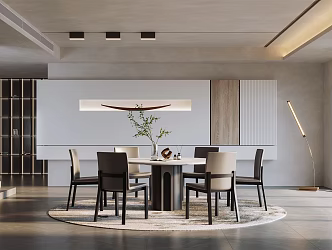 Modern Restaurant 3d model