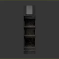 Modern Ergonomic Gray Weapon Grip with Textured Non Slip Design for Firearms