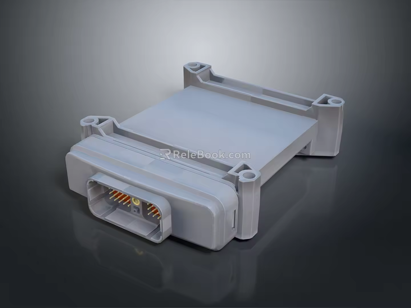 Modern Connector Controller Printer Connector Adapter 3d model