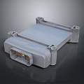 Modern Connector Controller Printer Connector Adapter 3d model