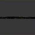 3D Terrain Model With Mountain Ranges Lakes And Green Vegetation Details