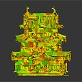 Chinese Ancient Architecture Ancient Architecture Oriental Architecture 3d model