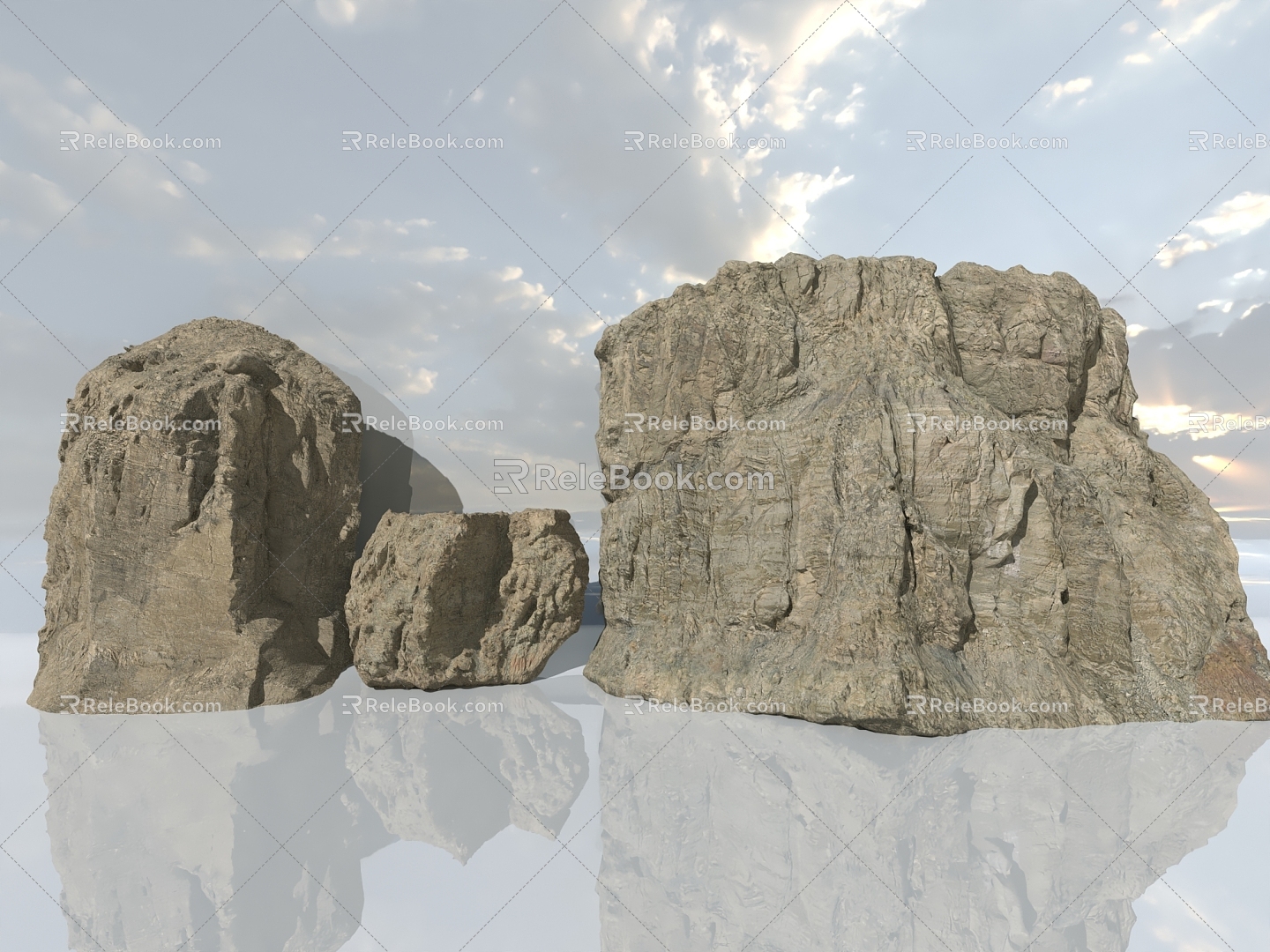 Mountain sandstone cliff sand stone cliff rock wall weathered mountain rock stone karst shaped mountain wall 3d model