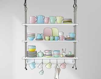 Tableware 3d model