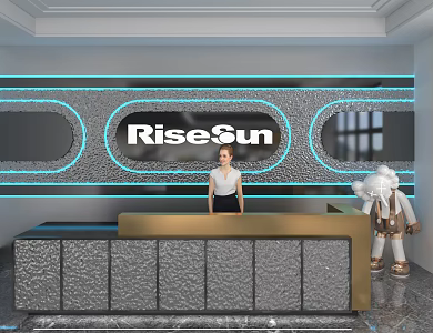 Front Desk 3d model