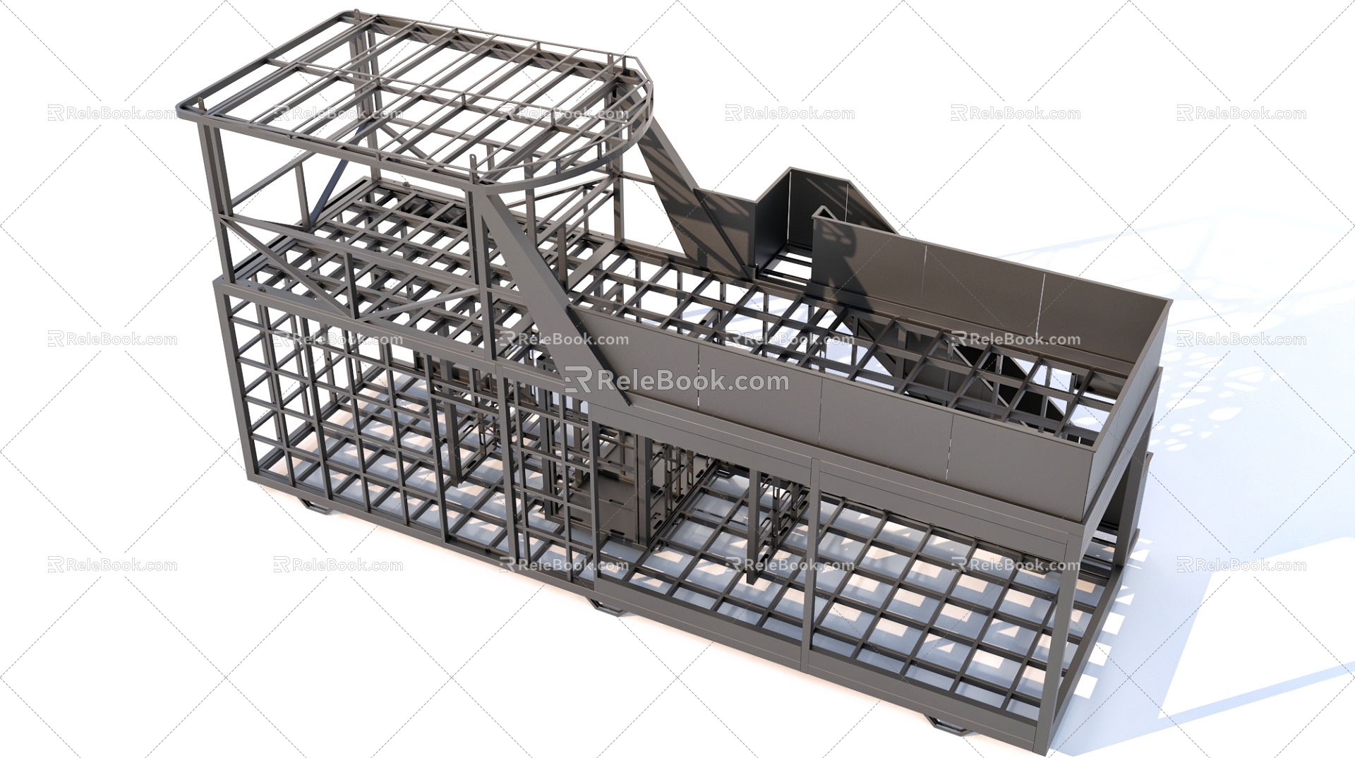 Iron rack 3d model