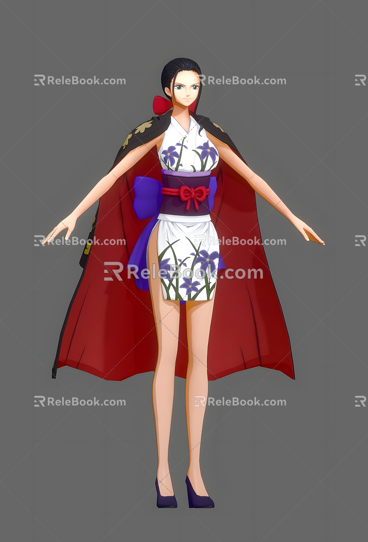 One Piece Robin One Piece Animation Cartoon Manga Movie Game Robin Beauty Sexy 3d model