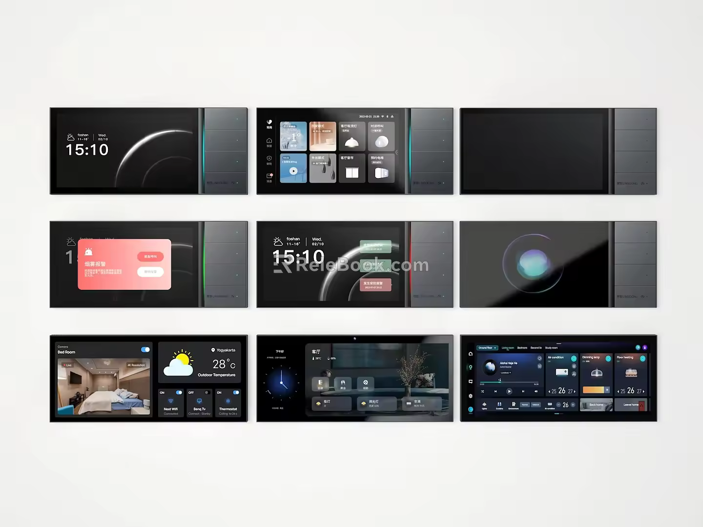 Switch Panel Smart Screen Display Touch Screen Switch Smart Machine Access Control Machine 3d model
