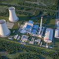 Power Plant 3d model