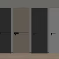 Modern Minimalist Flush Doors with Sleek Design and Multiple Colors for Home Use