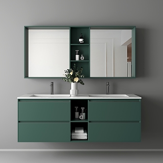 Bathroom Cabinet Bathroom Cabinet Washstand 3d model