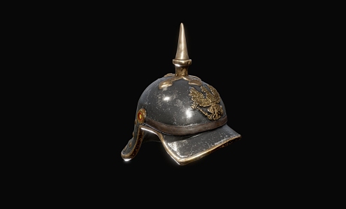 Weapon Helmet 3d model