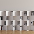 Combination Bookshelf Simple Bookshelf Pair Combination Bookshelf Storage Rack Storage Cabinet Bookcase 3d model