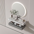 modern bathroom basin 3d model