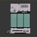 Earth RO Water Purification System With Vertical Design And Green Filters