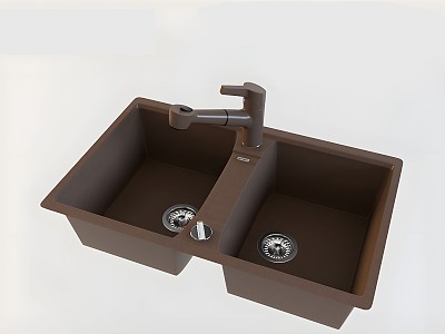 Wash basin wash basin faucet kitchen hardware 3d model