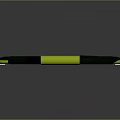 Green Electronic Writing Tablet With Yellow Stylus Pen For Daily Household Use