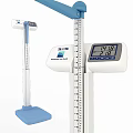TAKETA Sports Equipment Digital Weight Scale And Height Measuring Device With