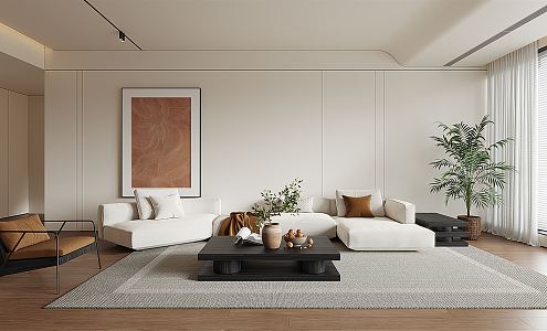 The Silent Living Room 3d model