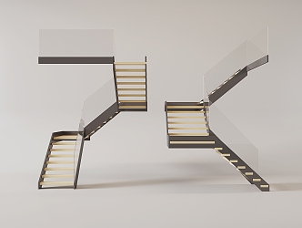 Stairs 3d model