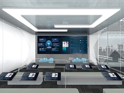 Technology Control Room model