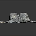 High Quality Natural Wood And Stone Decorative Materials With Rocks And Pebbles For Landscaping