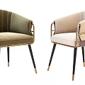Modern Accent Chairs With Padded Upholstery Various Colors And Black Gold Metal Legs Design
