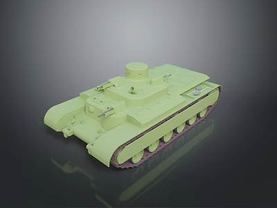 Light Tank Light Armored Modern Tank Modern Tank World War II Tank World War I Tank Heavy Tank 3d model