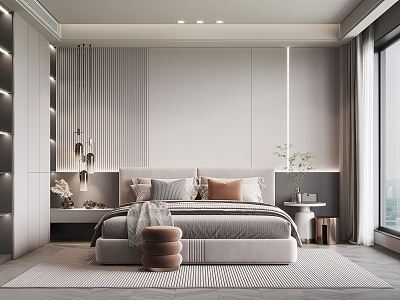 Modern Bedroom model