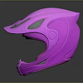 Pink Sports Helmet With Ventilation Holes Inner Padding And Shiny Surface