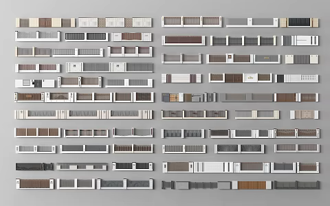 Fence 3d model