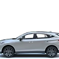 Toyota Silver SUV Modern Exterior Design With Sleek Lines And Alloy Wheels