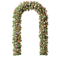 Modern Arch Green Plant Flower Arch 3d model