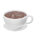 Modern coffee drink milk tea cartoon coffee cup 3d model