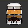 Train Light Rail Metro High Speed Rail EMU Train High Speed Train High Speed Train High Speed Locomotive EMU 3d model