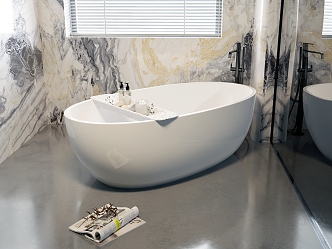 Modern Bathtub 3d model