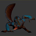 Monster Monster Monster Monster Monster Warrior Alien Monster Alien Monster 3d model