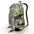 Camouflage Backpack With Multiple Pockets And Durable Design For Outdoor Use