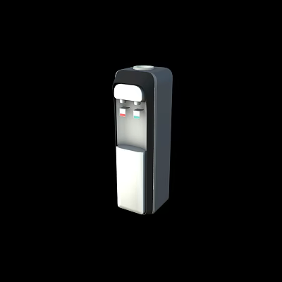 Modern water dispenser cold and hot water dispenser 3d model
