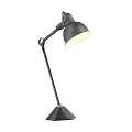 Modern Adjustable Black Lighting Combination Featuring Wall Mounted And Table Lamps 3d model
